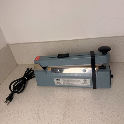 Uline H-161 8  Tabletop Impulse Sealer with Cutter  OPEN BOX