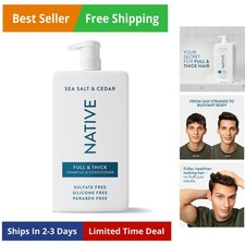 Full & Thick 2-in-1 Shampoo & Conditioner Sea Salt & Cedar 36 fl Oz. 0.93 per fl oz
