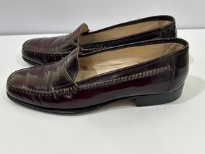 NWOB STUART McGUIRE Burgundy Croc Print  Braided Loafers Sz 9.5 New Without‎ Box NWOB STUART McGUIRE Burgundy Croc Print Braided Loafers Sz  main image 3