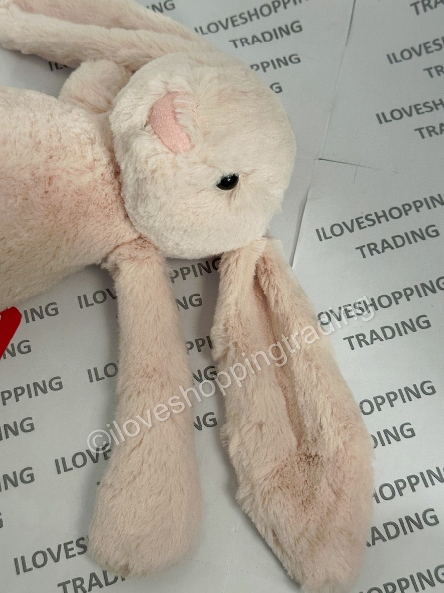 JELLYCAT RARE RETIRED LARGE ORIGINAL BASHFUL BLUSH BUNNY PLUSH