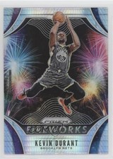 2019-20 Panini Prizm Fireworks Hyper Prizm Kevin Durant #1 no9
