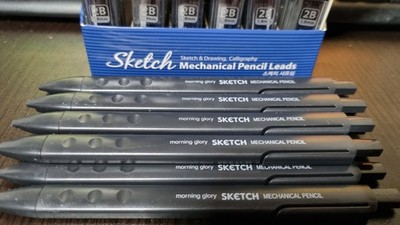 Sketch Mechanic  Marking Sharp Pencil Flat Lead Refill 1.8 mm Sharp 1 + Lead 6=7