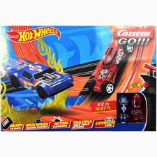 Carrera GO Hot Wheels Rennbahn 4,9 Meter Slotcar Rennspaß für Kinder & Erwachse