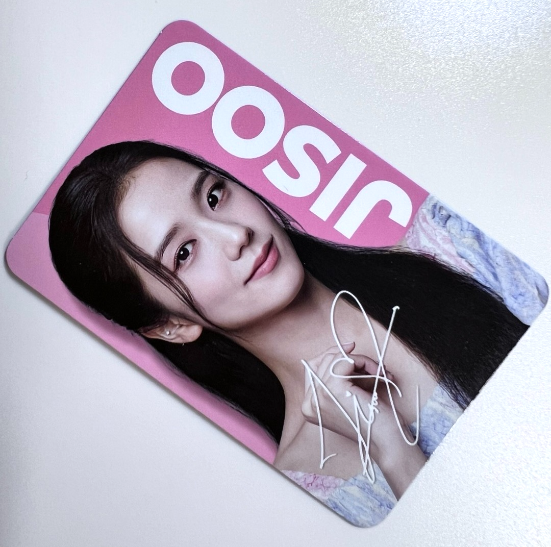 BLACKPINK JISOO CD トレカ 127枚】BLACKPINK JISOO トレカ ジス ブラックピンク K-POP｜Yahoo K-POP・アジア