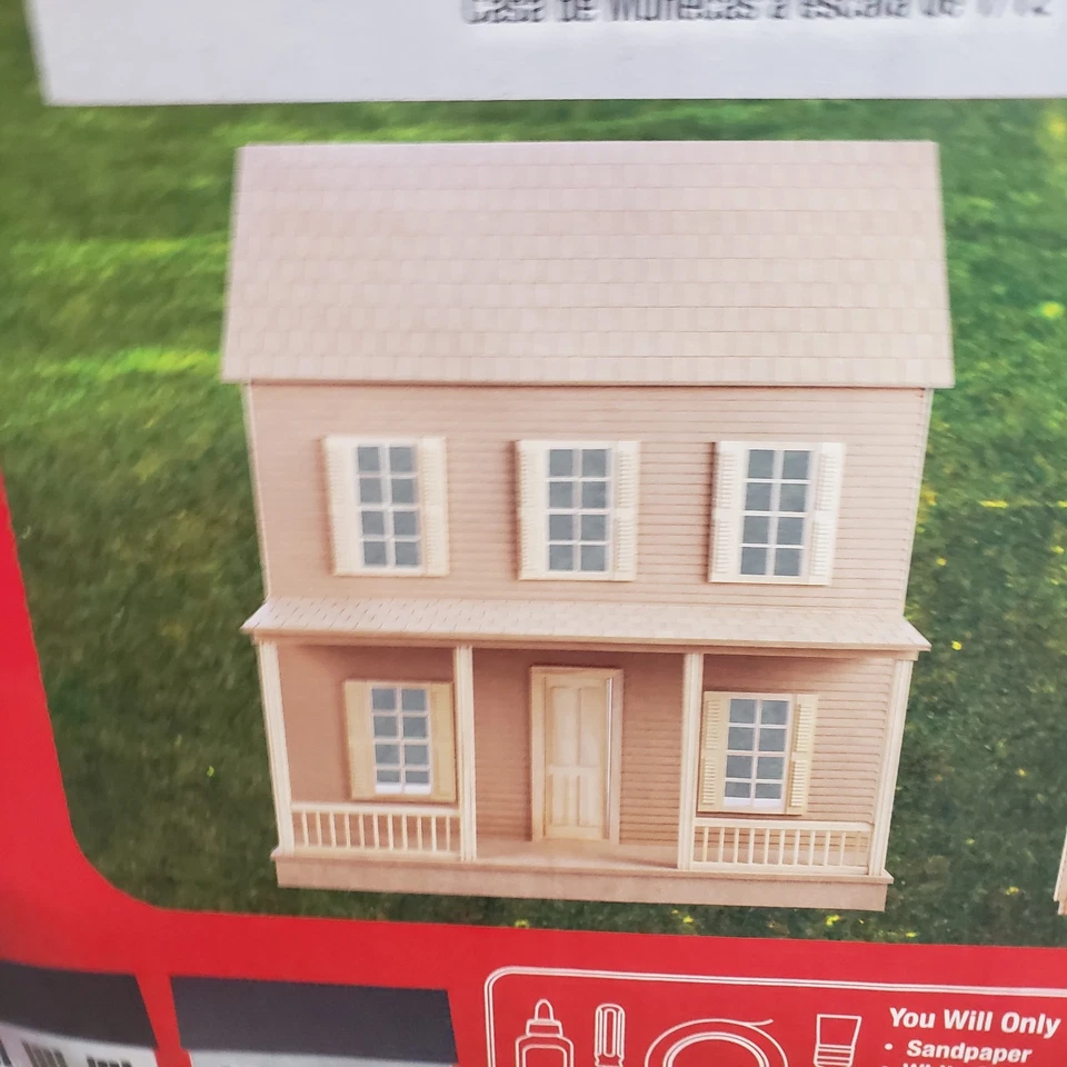 Real Good Toys QuickBuild Imagination House Kit de casa de muñecas de madera #6703100 NUEVO Foto 2 de 4