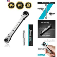 4 In 1 Hvac Service Wrench 316 14 516 38 Air Conditioning Refr... 4 In 1 Hvac Service Wrench 316 14 516 38 Air Conditioning Refr...