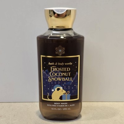 Bath & Body Works Frosted Coconut Snowball Body Wash 10 Fl Oz New