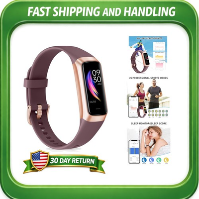 #ad Stylish Fitness Tracker with 24 7 Heart Rate Sleep amp; Blood Pressure Monitoring $36.99