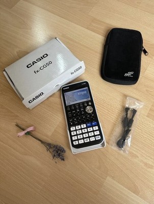 Casio Fx-CG50 Grafikrechner Taschenrechner Neuwertig mit OVP