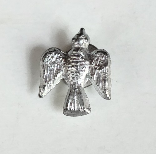 1928 DOWST Vintage Premium Cracker Jack Preis Spielzeug Taube Noppen oder Ansteckknopf - Bild 1 von 2