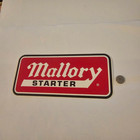 VINTAGE 9" MALLORY STARTER STICKER PERFORMANCE PRODUCTS RACING AUTOMOTIVE RACE — photo 3