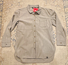 The North Face Women s Gray Solid Cotton Wove...