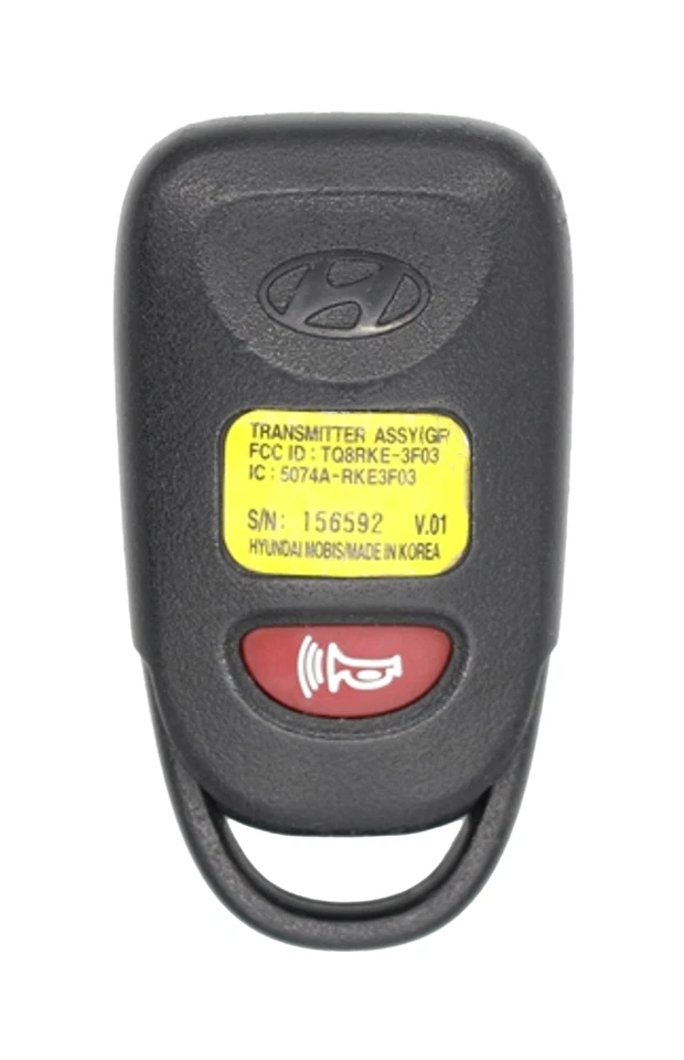 100% OEM HYUNDAI ACCENT ENTRADA SIN LLAVE MANDO A DISTANCIA FOB TRANSMISOR TQ8RKE-3F03 Foto 3 de 3