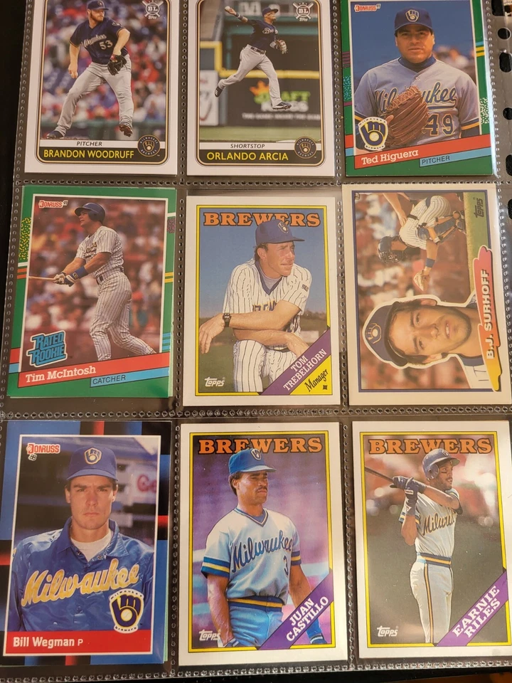Milwaukee Brewers 97 Card Lot Various Sets - Image 4 of 4