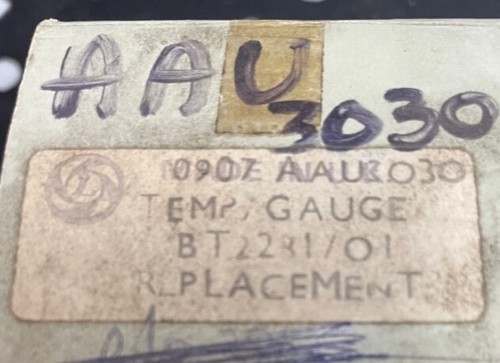 Smiths  Water Temperature Gauge  BT2231/01 , AAU3030 - Picture 2 of 3