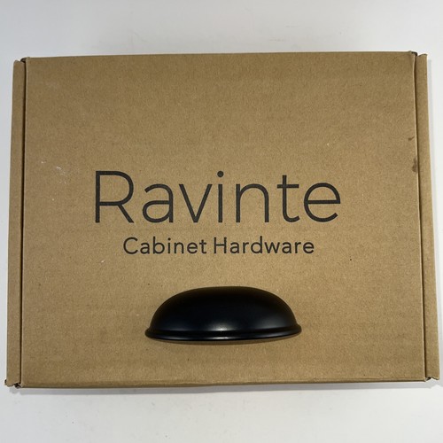 Ravinte 18 Pack 3" Drawer Cup Pulls Satin Black Cabinet Pulls Kitchen Hardware - Picture 5 of 10
