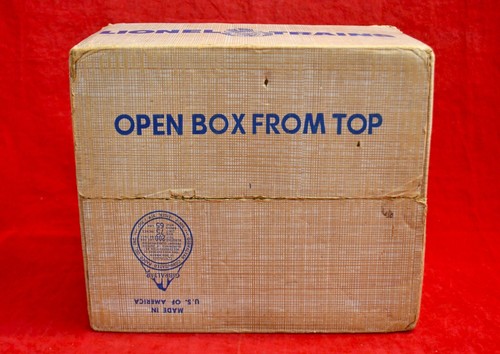 SCARCE ORIGINAL EMPTY BOX FOR LIONEL X-445 PROMO OUTFIT - POSTWAR - NO RESERVE - Picture 6 of 7