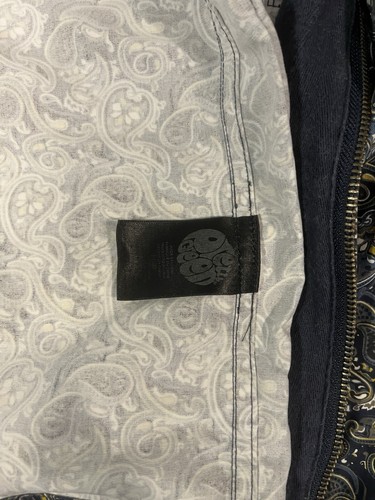 Pretty Green Paisley Print Short Parka Size M Liam Gallagher Style - Picture 16 of 22