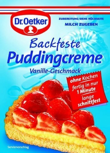 DrOetker Backfest Puddingcreme VANILLA - Начинка для печенья - 40 г - БЕСПЛАТНАЯ ДОСТАВКА 1890₽