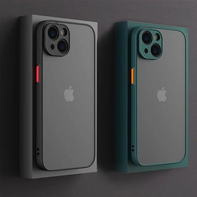 Stoßfest Rüstung Matte Fall Für iPhone 13 12 11 Pro Max XR XS X 7 8 Plus SE Mini