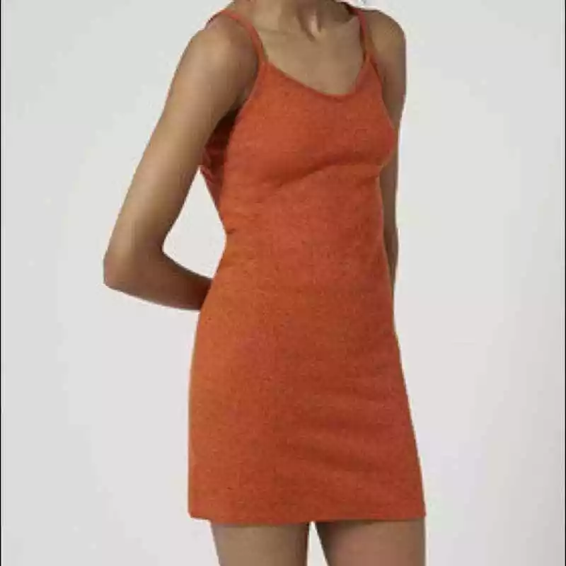 Topshop spaghetti strap dress sale