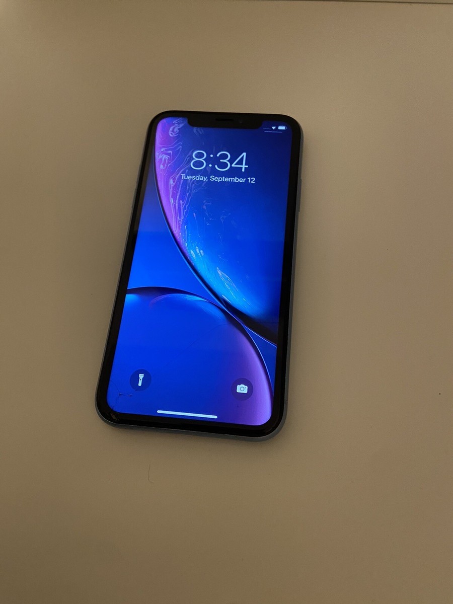 Apple - 美品 Apple / iPhone XR 64GB BLUE Apple iPhone XR, 64GB, Blue - Fully Unlocked (Renewed)