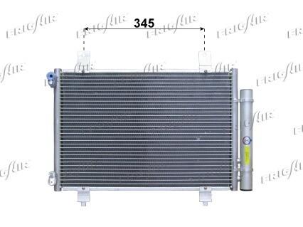 Condenseur climatisation Suzuki Swift III aluminium radiateur clim Frigair 0814.2009