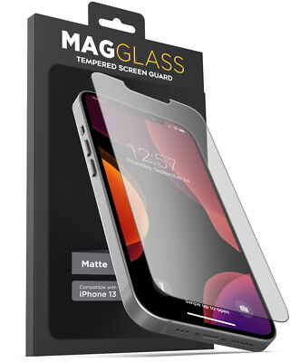 iPhone 13 Pro Matte Screen Protector Tempered Glass Anti Glare Display Guard