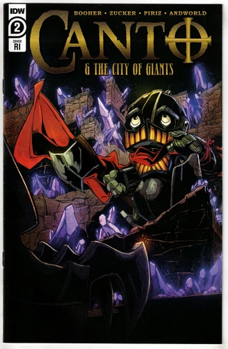 CANTO & THE CITY OF GIANTS #2 (2021)- 1:10 DREW ZUCKER VARIANT- VF+/NM