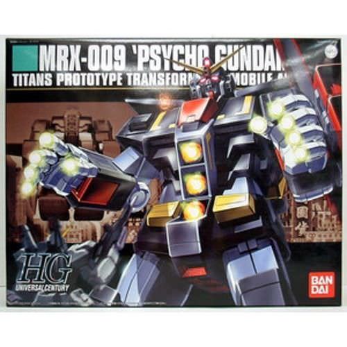 BANDAI HGUC 1/144 MRX-009 PSYCHO GUNDAM Plastic Model Kit Mobile Suit Z Gundam - Picture 1 of 2