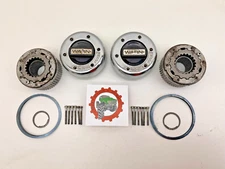 1995-1997 Ford F250 Dana 50 TTB Manual Locking Hub Dana 60 Pair 6 Bolt OEM