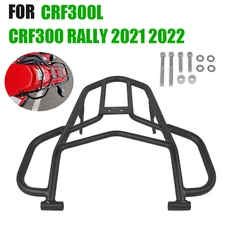 Luggage Cargo Rear Rack with Hand Grip Bar For Honda CRF300L Rally 2021-2025