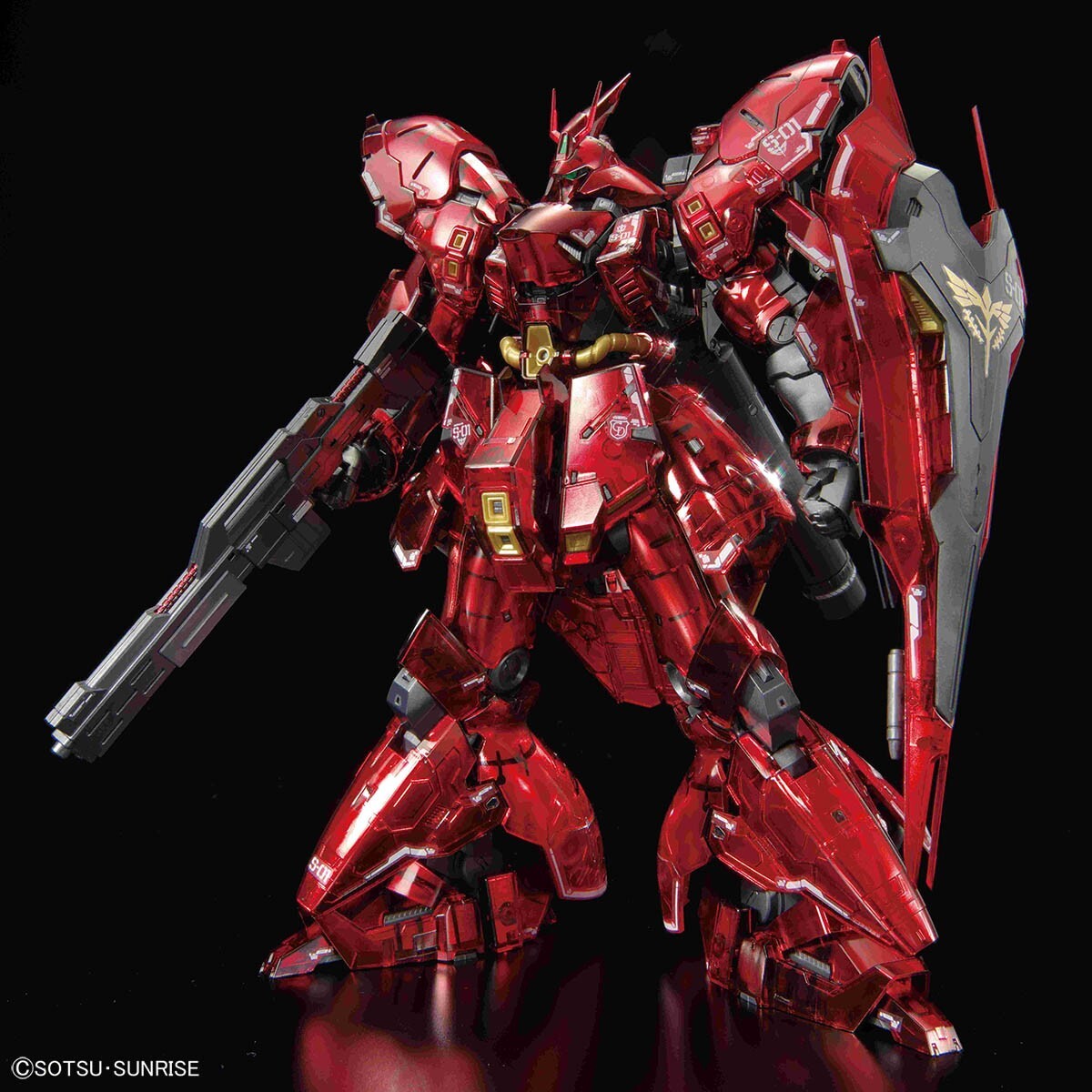 ロボット GUNDAM STANDart SAZABI LLIC Ver. Gundam Base Limited RG SAZABI MECHANICAL CORE PLATING 1/144 Model