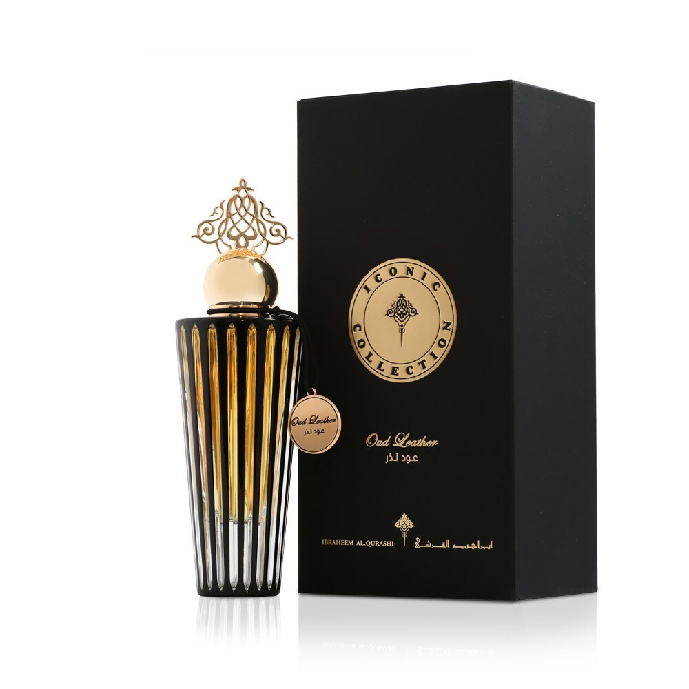 Iconic Oud Leather by Ibraheem Al Qurashi 75ml Spray - Free