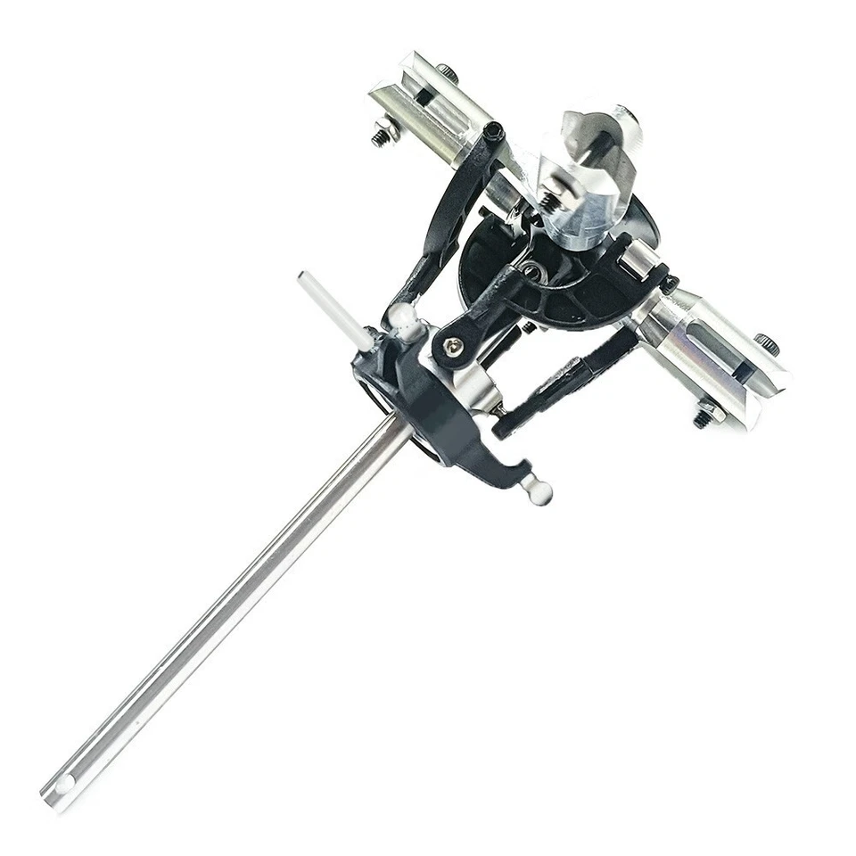 YXZNRC F09-H F09-S F11 RC Helicopter Metal 4 Blades Main Rotor Head Assembled - Image 4 of 4