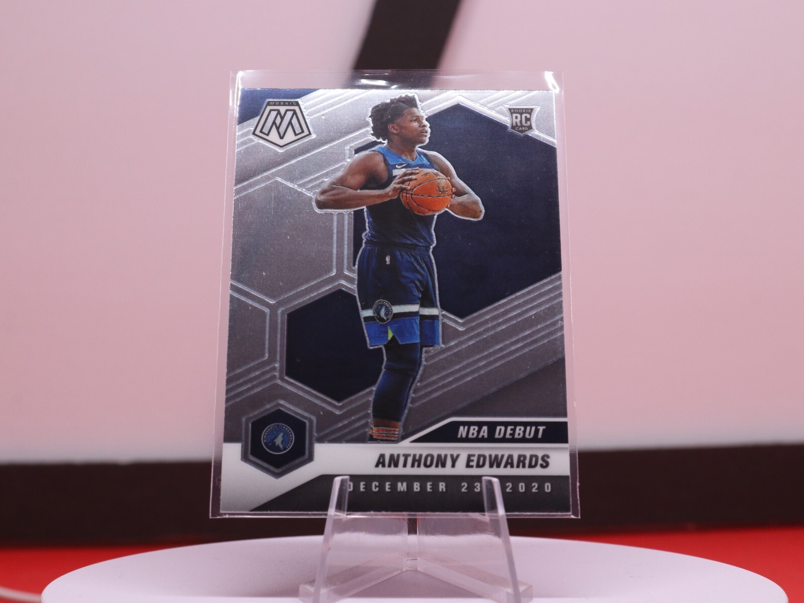 2020-21 Panini Mosaic NBA Debut 261 Anthony Edwards Rookie RC