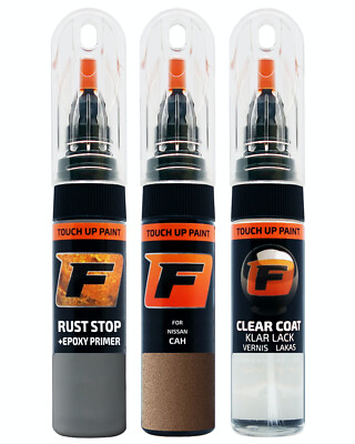 für NISSAN CAH GOLDEN GINGER LACKSTIFT Reparatur Set Autolack Kratzer