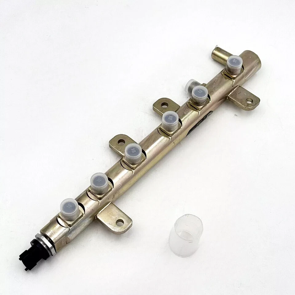 Riel de combustible diésel 0445226044 compatible con Cummins Dodge Ram 6,7 L 2007-2012 con sensor Foto 3 de 4