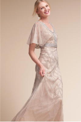 sachin and babi light blue dress Stunning Champagne Dress Nail Pairings That Will Turn Heads at Any Event   NeedleStyle