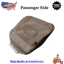 Passenger Bottom Cloth Seat Cover Med Parchment Tan For 2000 -03 Ford F150 XLT
