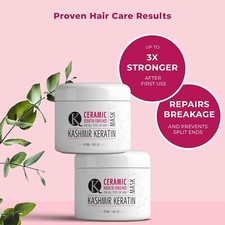 Kashmir Keratin hair mask Ceramic Mask For All Types of Hair 16 fl.oz