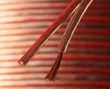 50m 2x 0.75mm 18AWG Multi-Strand Loud Speaker Cable / Wire for Home or Car Audio