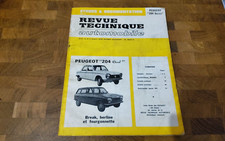 Revue technique Peugeot 204