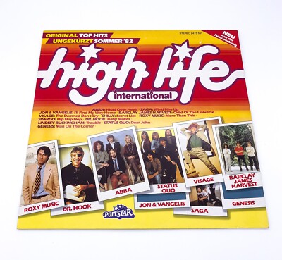 Vinyl-Schallplatte High Life Original Top Hits 1982 / 80er Jahre Retro Vintage