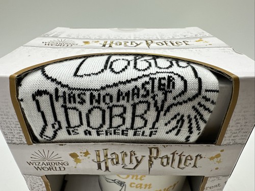 Versiegelte Kiste mit 4 Harry Potter Bechern 11,5 flüssige Unzen mit Dobby Socken Damen 9,5-12,5 - Bild 6 von 10