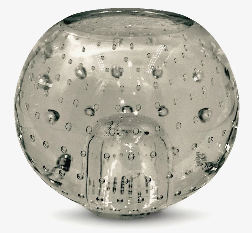 3-дюймовая управляемая пузырьковая лампа с наконечником из хрусталя / цельного стекла декоративная крышка Newel - Изображение 2 из 4