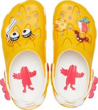 Mcdonald's X Crocs Shoes Classic Birdie Clogs Unisex Women 11 / Men 9