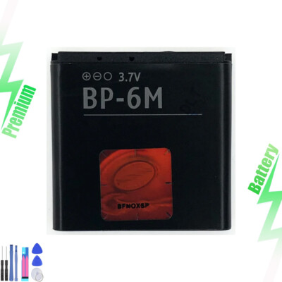 For Nokia N73 N77 N93 N93S 3250 BP-6M BP6M 6M 1070mAh Replacement Battery