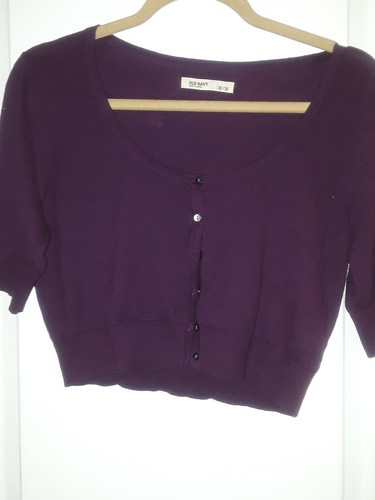 OLD NAVY Burgundy Short Cardigan and 