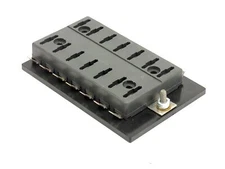 Cole Hersee 46377-14 14-Gang Universal ATO/ATC Fuse Block with Common Hot Feed